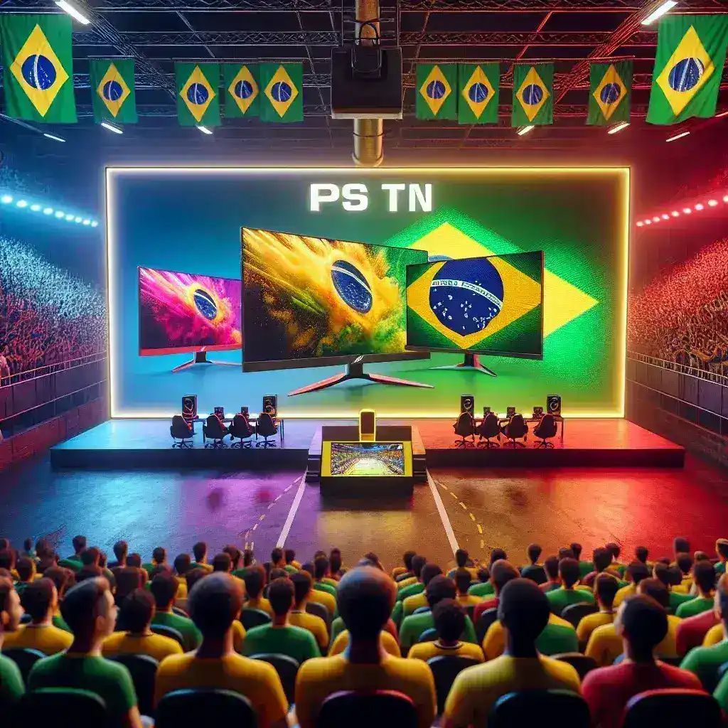 Comparativo de Monitores Gaming IPS versus TN para E-sports no Brasil